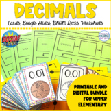 Comparing and Ordering Decimals BUNDLE | Print and Digital