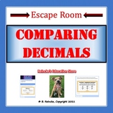 Comparing and Ordering Decimals Escape Room (Digital) 5.2B