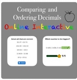 Comparing and Ordering Decimals Interactive