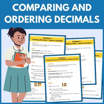 Preview of Comparing and Ordering Decimals Math Posters