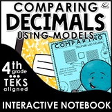 Comparing and Ordering Decimals Using Models Interactive N