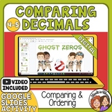 Comparing and Ordering Decimals to the hundredths Digital 
