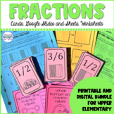 Comparing and Ordering Fractions BUNDLE | Print and Digital