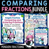 Comparing Fractions Bundle (Penguin Fractions)
