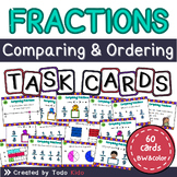 Comparing and Ordering Fractions Task Cards