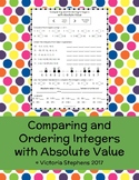Comparing and Ordering Integers with Absolute Value