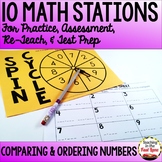Comparing and Ordering Numbers Stations