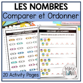 Comparing and Ordering Numbers - French Printable Resource