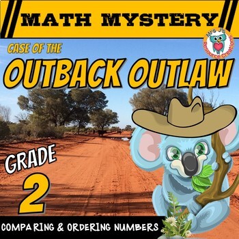 Preview of Comparing Numbers and Ordering Numbers Math Mystery - 2nd Grade