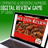 Comparing and Ordering Numbers Review Game - Hot Stew Review