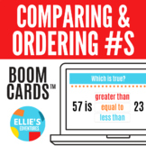 Comparing and Ordering Numbers up to 100 Boom Cards™ - Dig