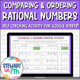 Comparing and Ordering Rational Numbers Digital Self Check