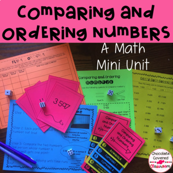 Preview of Comparing and Ordering Whole Numbers to 10 000 - Canadian Math Mini Unit