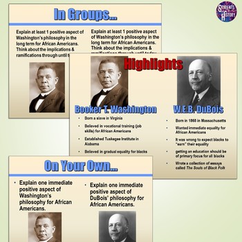 differences between booker t washington and web dubois essay
