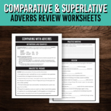 Comparing with Adverbs | Grammar Practice Worksheet | Supe