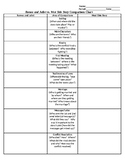 Comparison Chart-Romeo and Juliet vs. West Side Story (1)