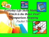 Comparison Shopping: Everyday Life Skills Math Series: Pac