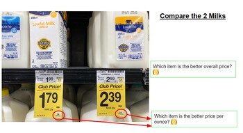 Preview of Comparison Shopping Practice