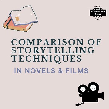 Preview of Comparison of Storytelling Techniques in Novels & Films #English #Creative