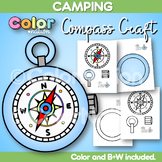 Compass Craft | Camping Day Theme Activities | Summer Bull