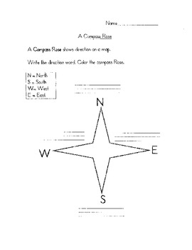 Preview of Compass Rose