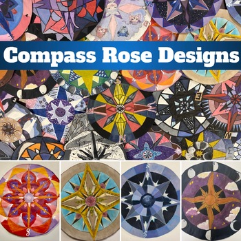 cool compass rose designs