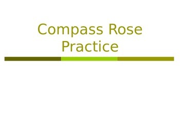 Preview of Compass Rose Practice