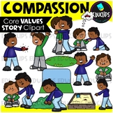 Compassion | Core Values - Short Story Clip Art Set {Educl