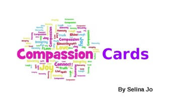 Preview of Compassion Word Cards