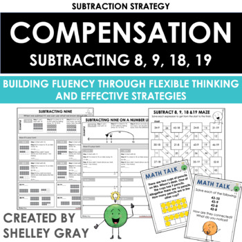 Preview of Compensation Subtraction Strategy - Mental Math Strategies