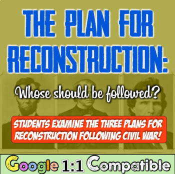 Preview of Reconstruction Era and its Competing Plans: Whose Should Be Followed?