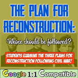 Reconstruction Era and its Competing Plans: Whose Should B