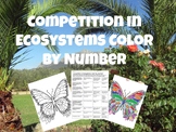 Competition in Ecosystems Color By Number