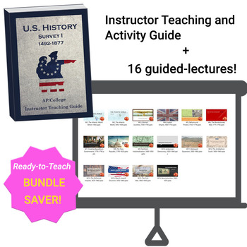 Preview of Complete 16-week OER Course: US History I, 1492-1877