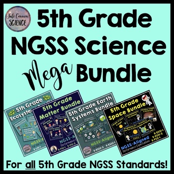Preview of Complete 5th Grade NGSS Science Mega Bundle