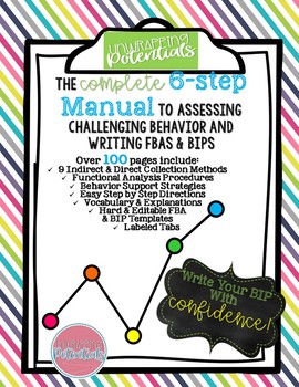 Preview of FBAs & Writing BIPs: Complete 6-Step Manual to Assessing Challenging Behavior