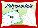 Complete Algebra 2 unit on polynomials with powerpoints