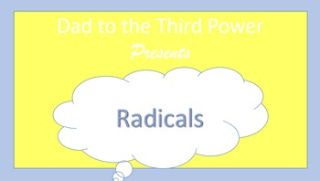 Preview of Complete Algebra 2 unit on radicals, with powerpoints