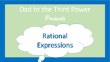 Complete Algebra 2 unit on rational expressions with powerpoints