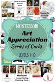Art Study Activities Bundle Montessori