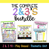 Complete Bundle for Two and Three Year Olds - Lessons, Ass