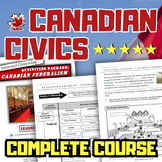 Canadian Civics Course: Complete and Creative! Printable a