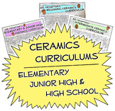 Complete Ceramics Curriculum ELEMENTARY - JUNIOR HIGH - HI