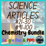 Complete Chemistry Science 20 Article Set Chemical Science