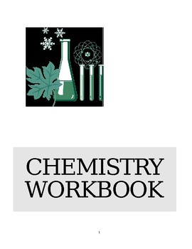 Preview of Complete Chemistry workbook for full year; editable Word version