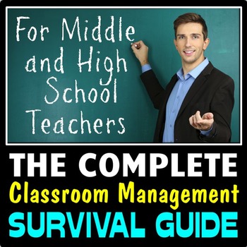 Preview of Complete Classroom Management Survival Guide for Middle School and High School