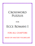 Crossword Puzzles for Ecce Romani I (All Chapters)