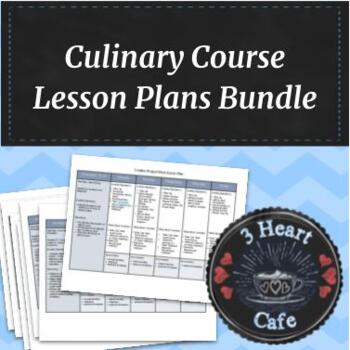 Preview of Culinary Course Lesson Plans