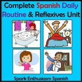 Complete Daily Routine/Reflexives Unit in Spanish Bundle (