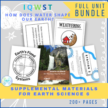 Preview of BUNDLE Supplemental Materials for ES1 How Does Water Shape Our Earth